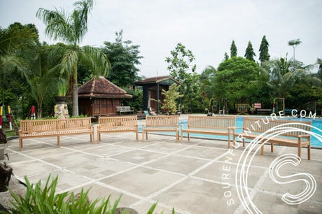 Houten tuinbanken: verschillende stijlen en soorten - Souren Meubels