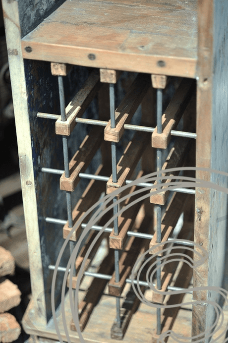 Wijnrek teak - Souren Meubels