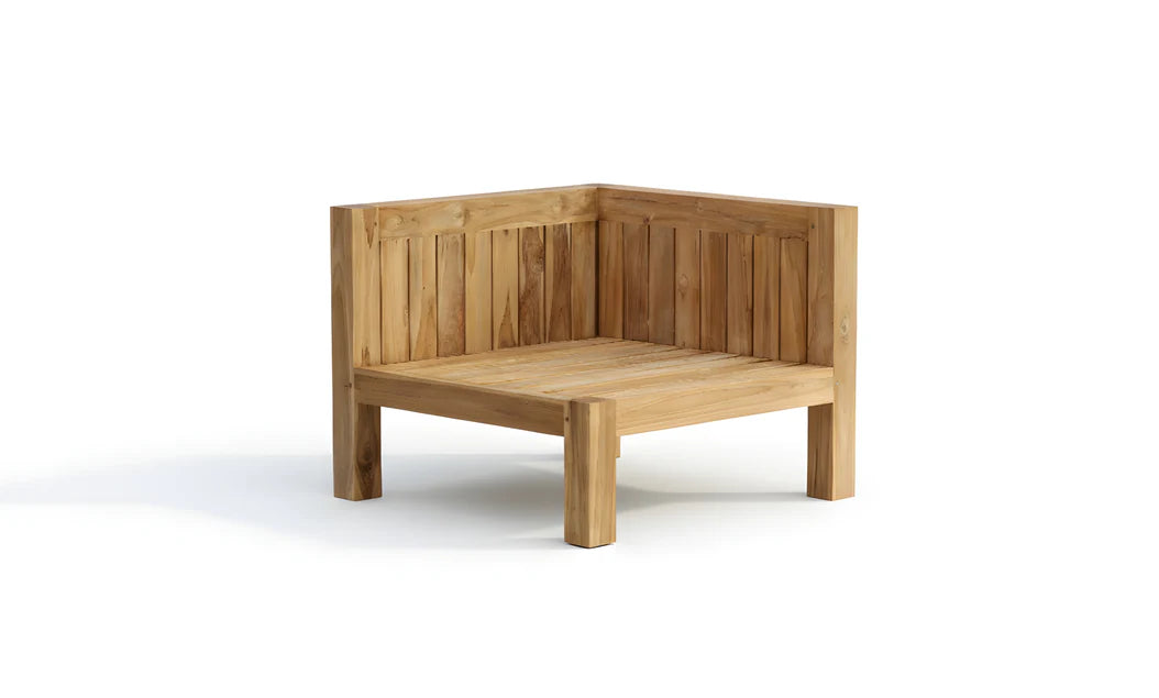 Teak lounge hoekmodule Algarve