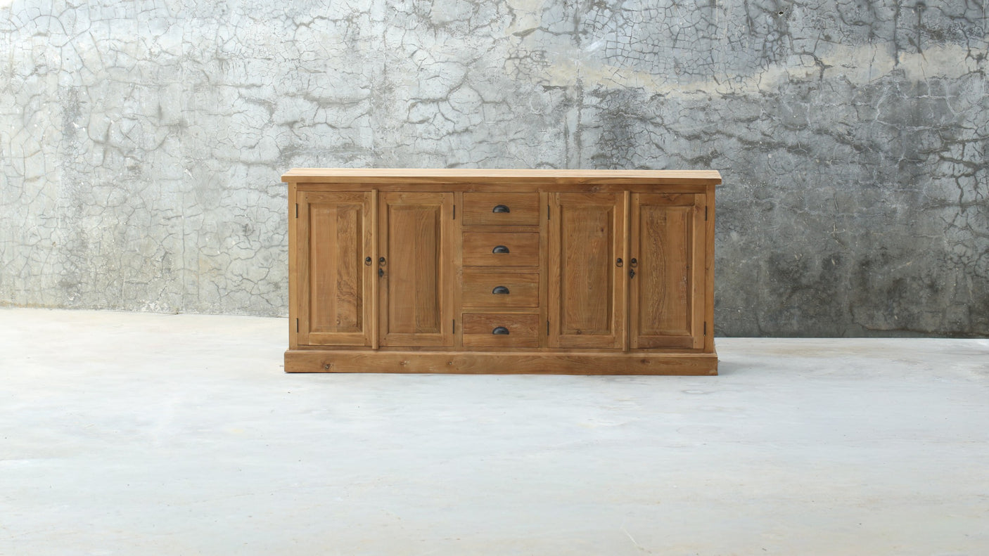Teak dressoir Hamburg 200 cm