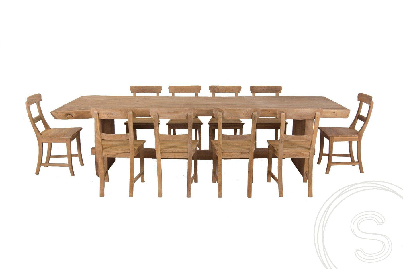 Boomstamtafel +/ - 300cm - Souren Meubels