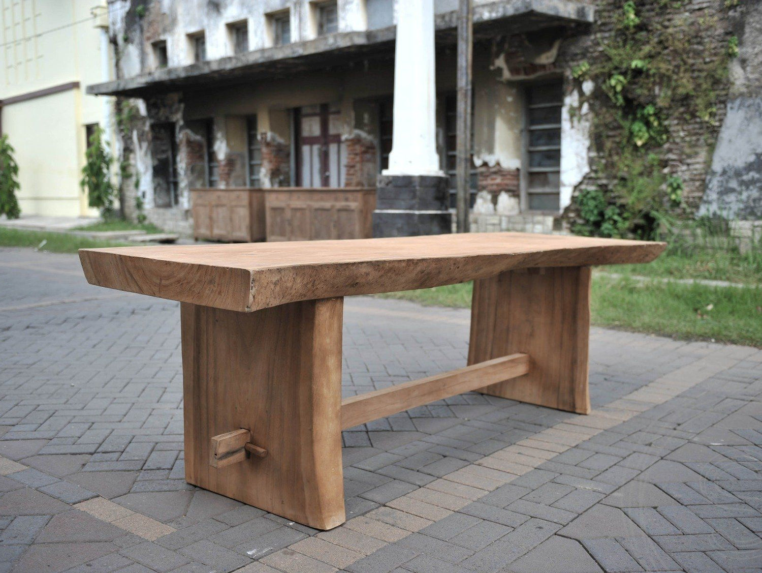 Boomstamtafel +/ - 300cm - Souren Meubels