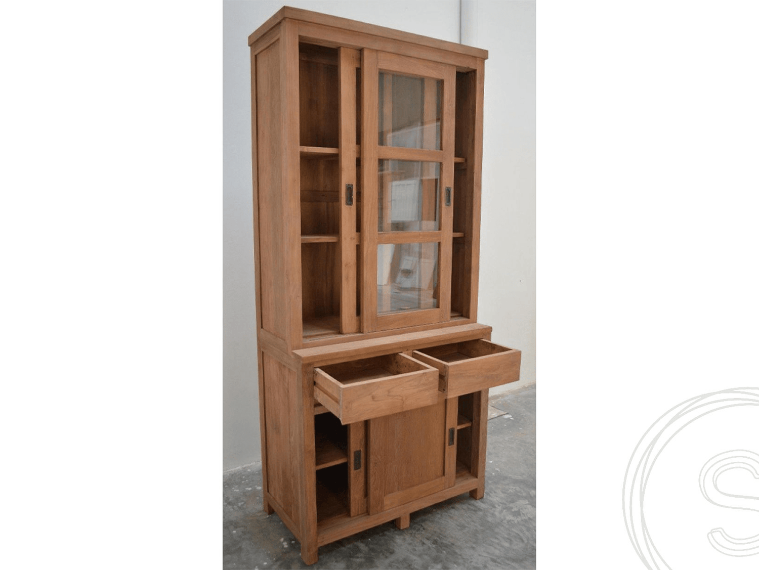 Teak buffetkast 100cm - Souren Meubels