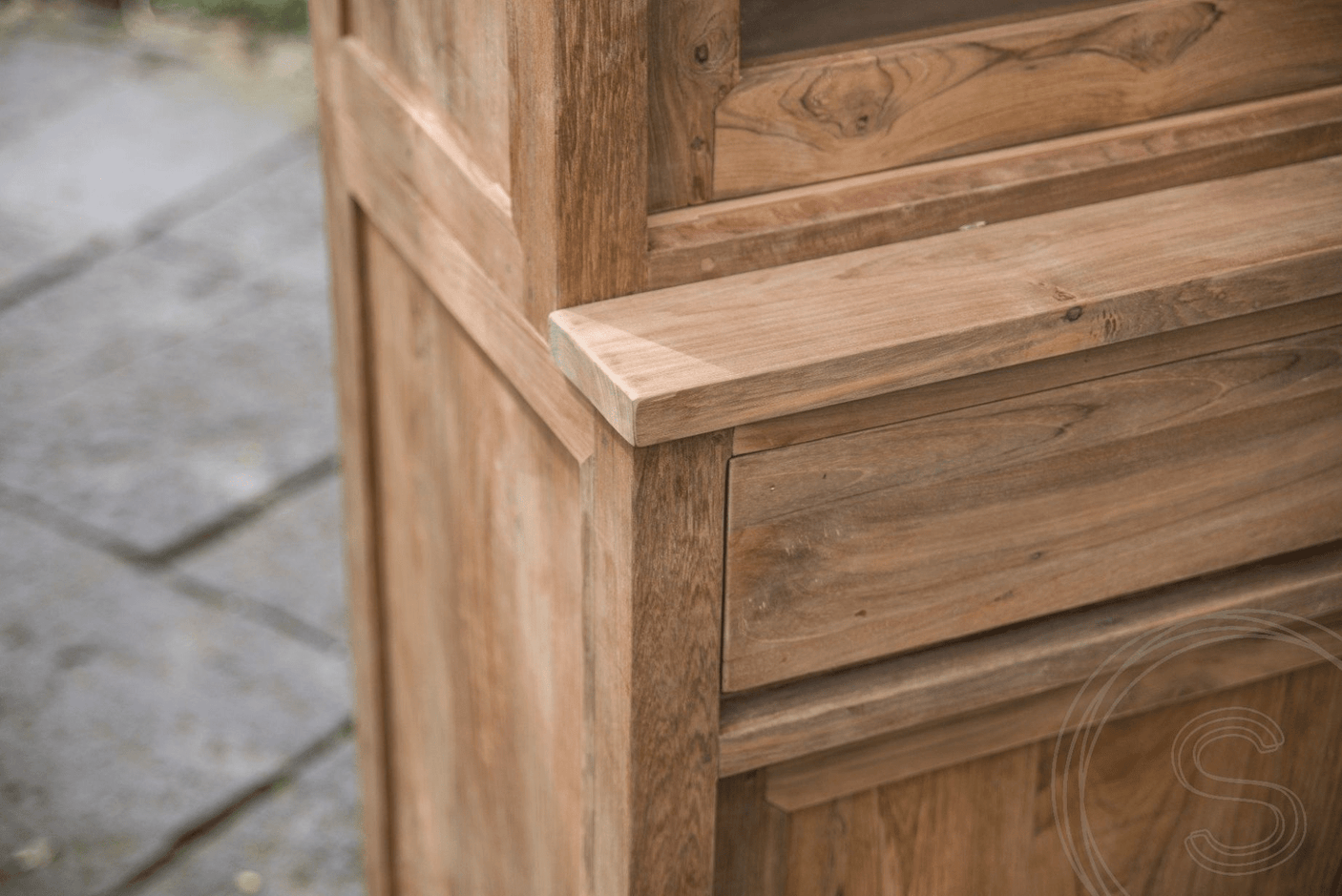 Teak buffetkast 240cm - Souren Meubels