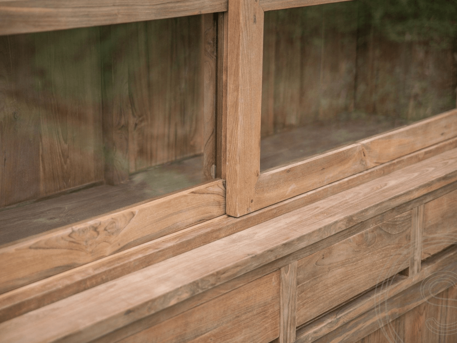 Teak buffetkast 220cm - Souren Meubels