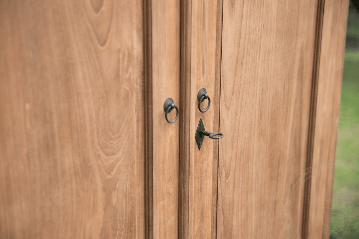 Teak kast 120cm - Souren Meubels