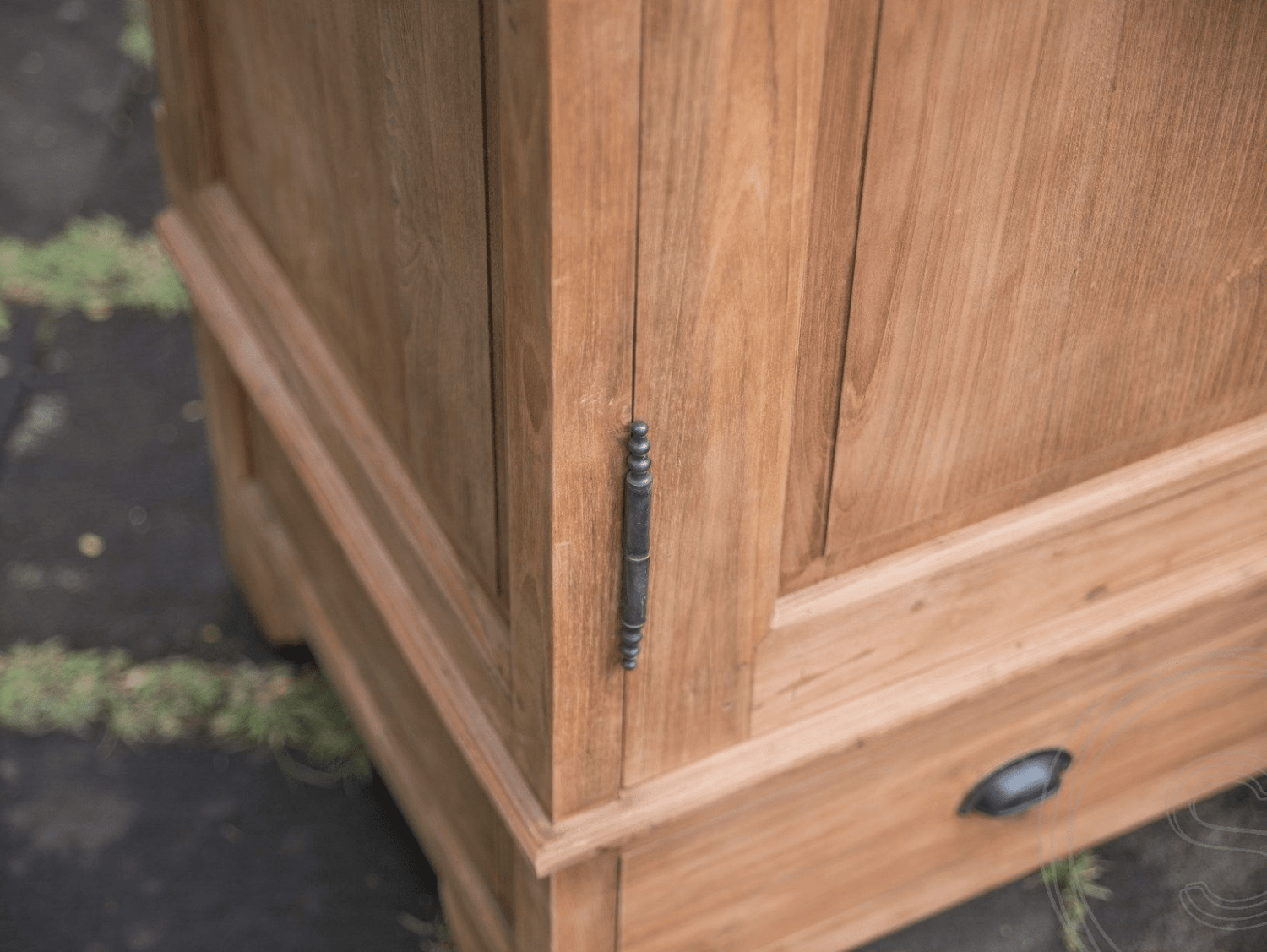 Teak kast 120cm - Souren Meubels