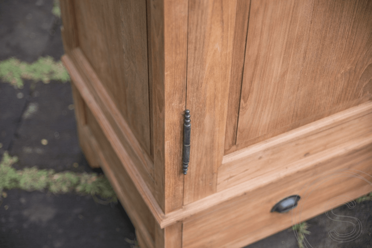 Teak kast 120cm - Souren Meubels