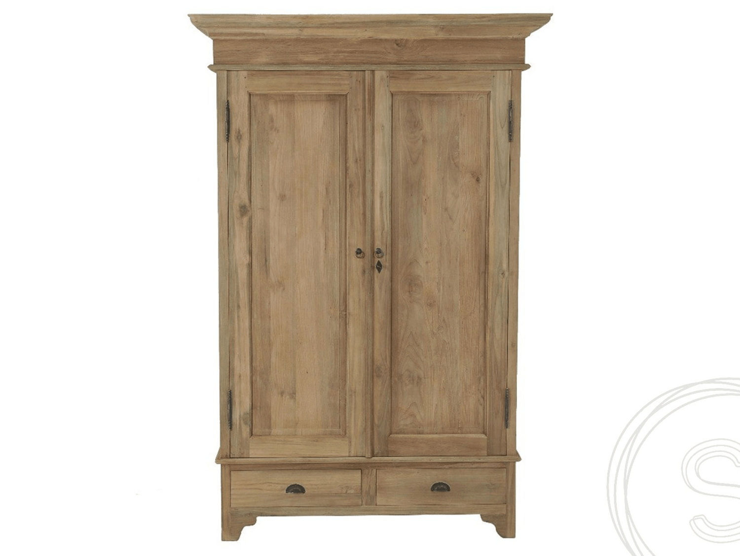 Teak kast 120cm - Souren Meubels