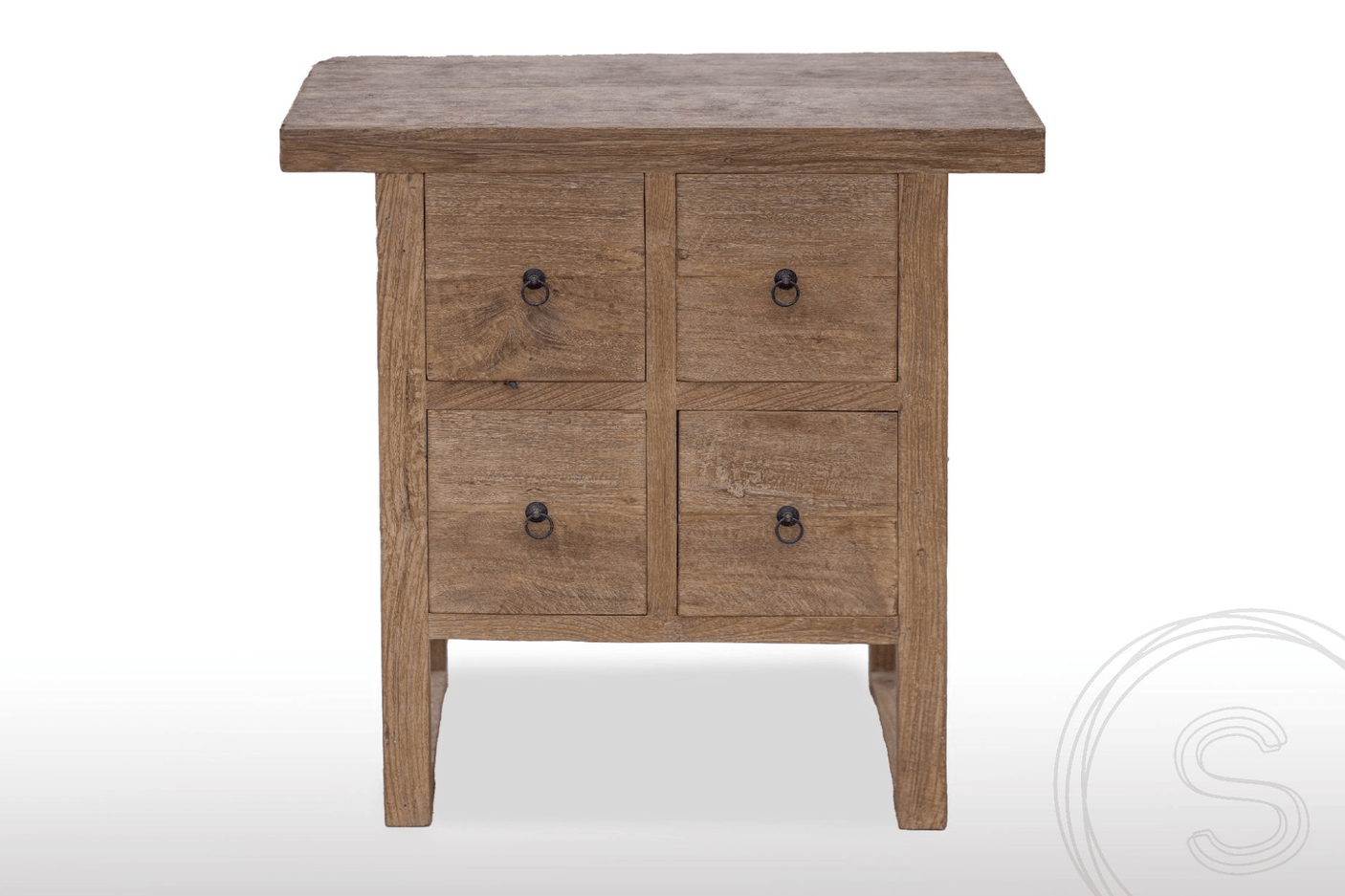 Teak Kommode Algarve 4 lades - Souren Meubels