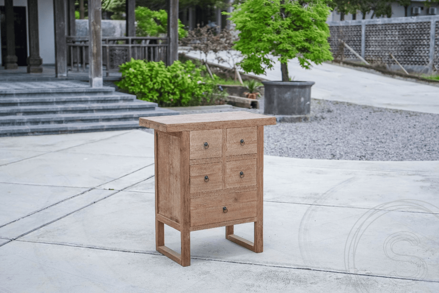 Teak Kommode Algarve 5 lades