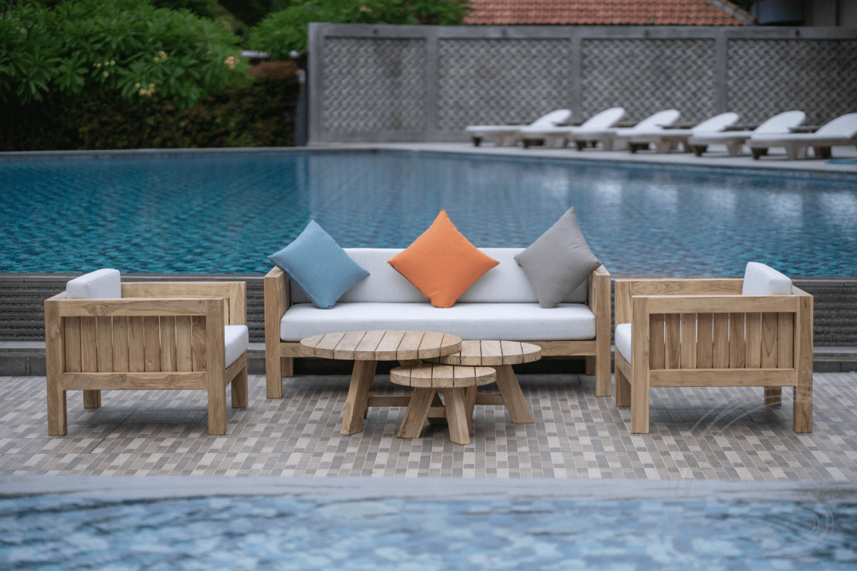 Loungeset Algarve Chairs Bench Coffeetables