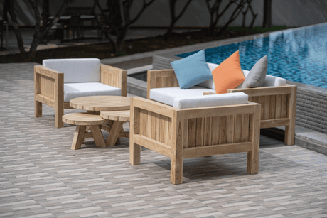 Loungeset Algarve Chairs Bench Coffeetables