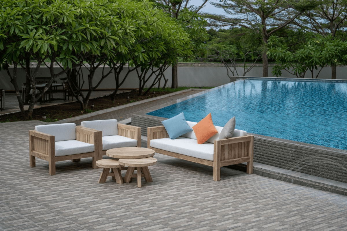 Loungeset Algarve Chairs Bench Coffeetables