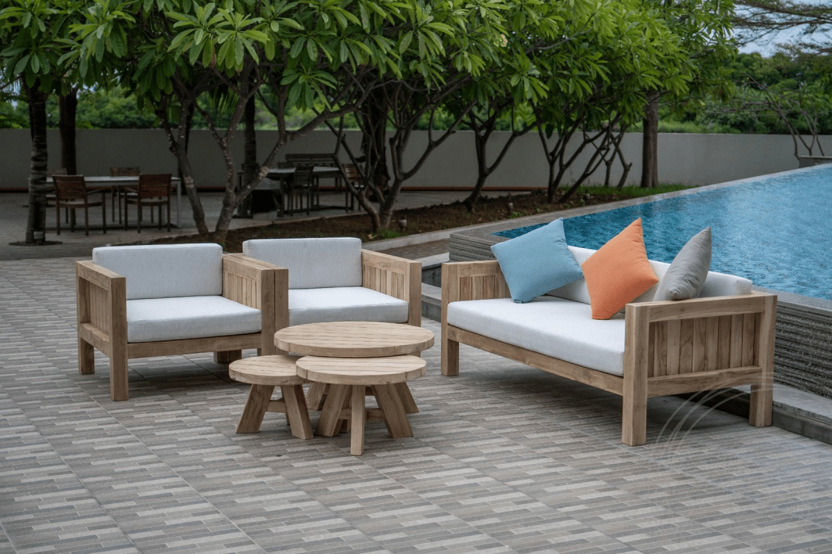 Loungeset Algarve Chairs Bench Coffeetables