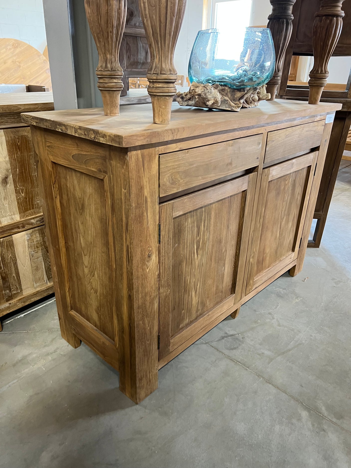 Teak dressoir - 130x50x90cm