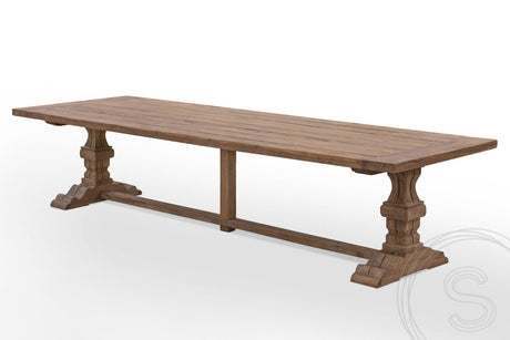 Klooster tuintafel 350 x 120 - Souren Meubels