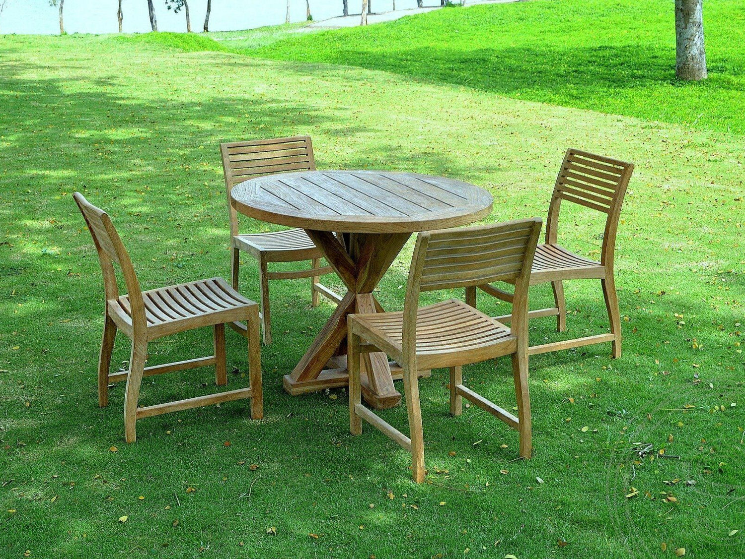 Ronde tuintafel 100cm Cross
