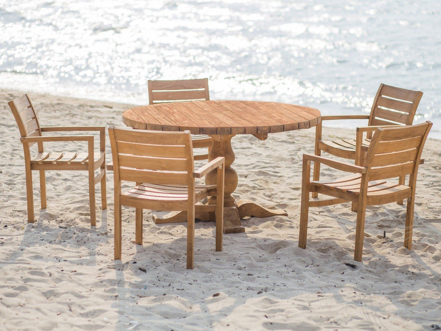 Ronde tuintafel 140cm Classic - Souren Meubels