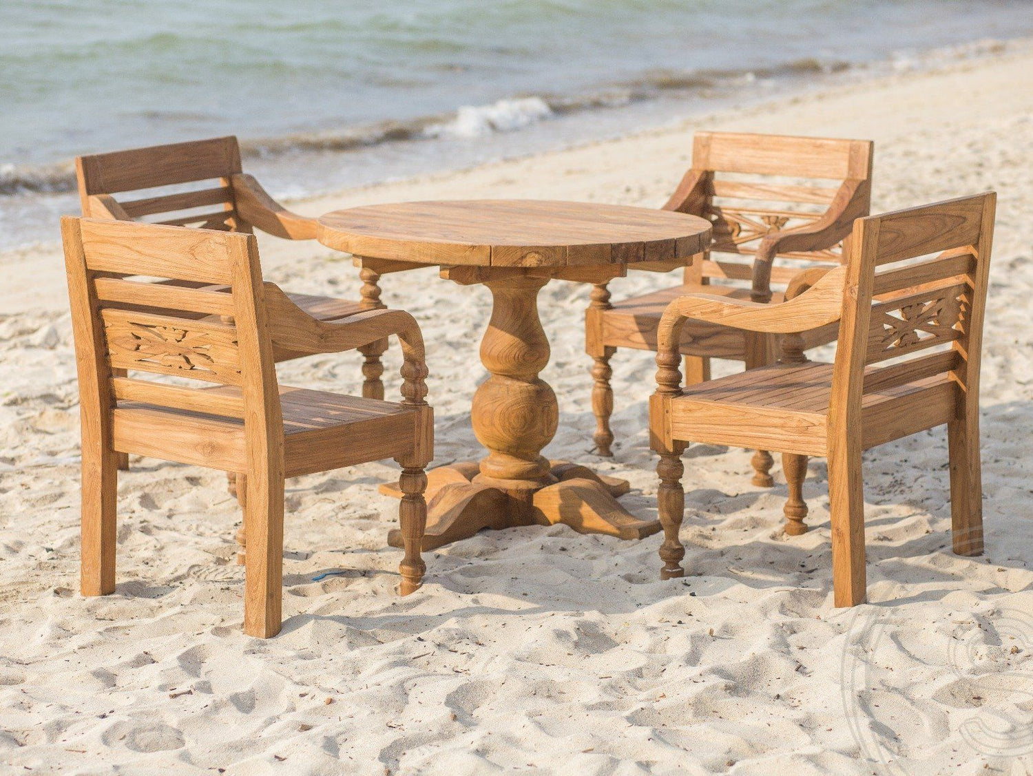 Ronde tuintafel 100cm Classic - Souren Meubels