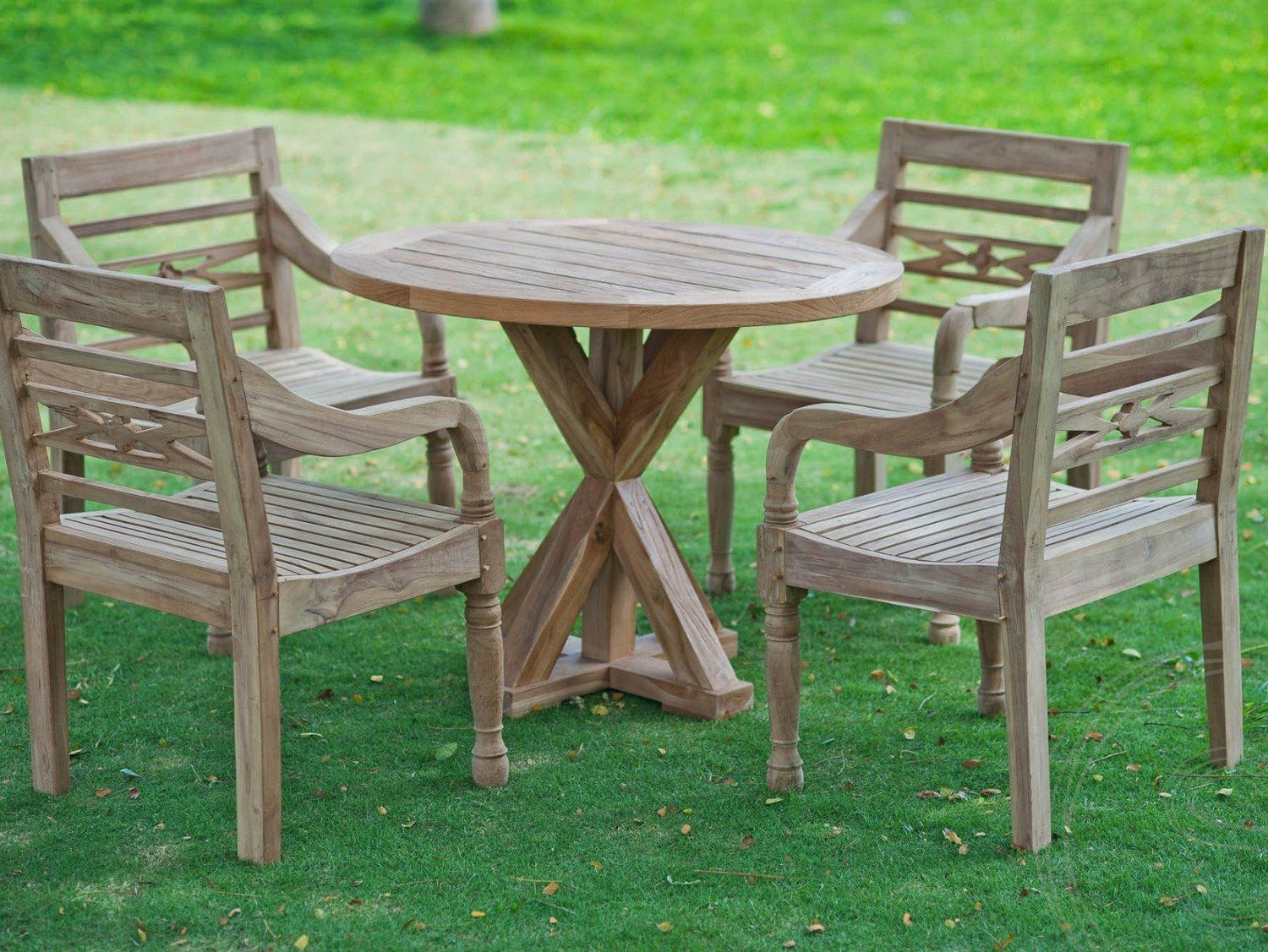 Ronde tuintafel 100cm Cross