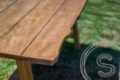 Teak tuintafel Java 220 x 100 - Souren Meubels