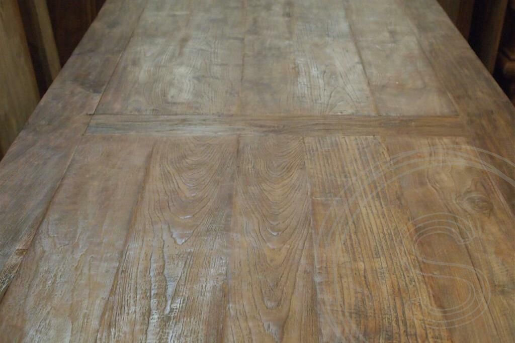 Teak tafel 300 x 120 oud hout