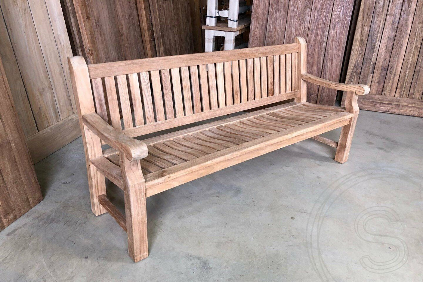 Teak tuinbank 200cm Mammoet