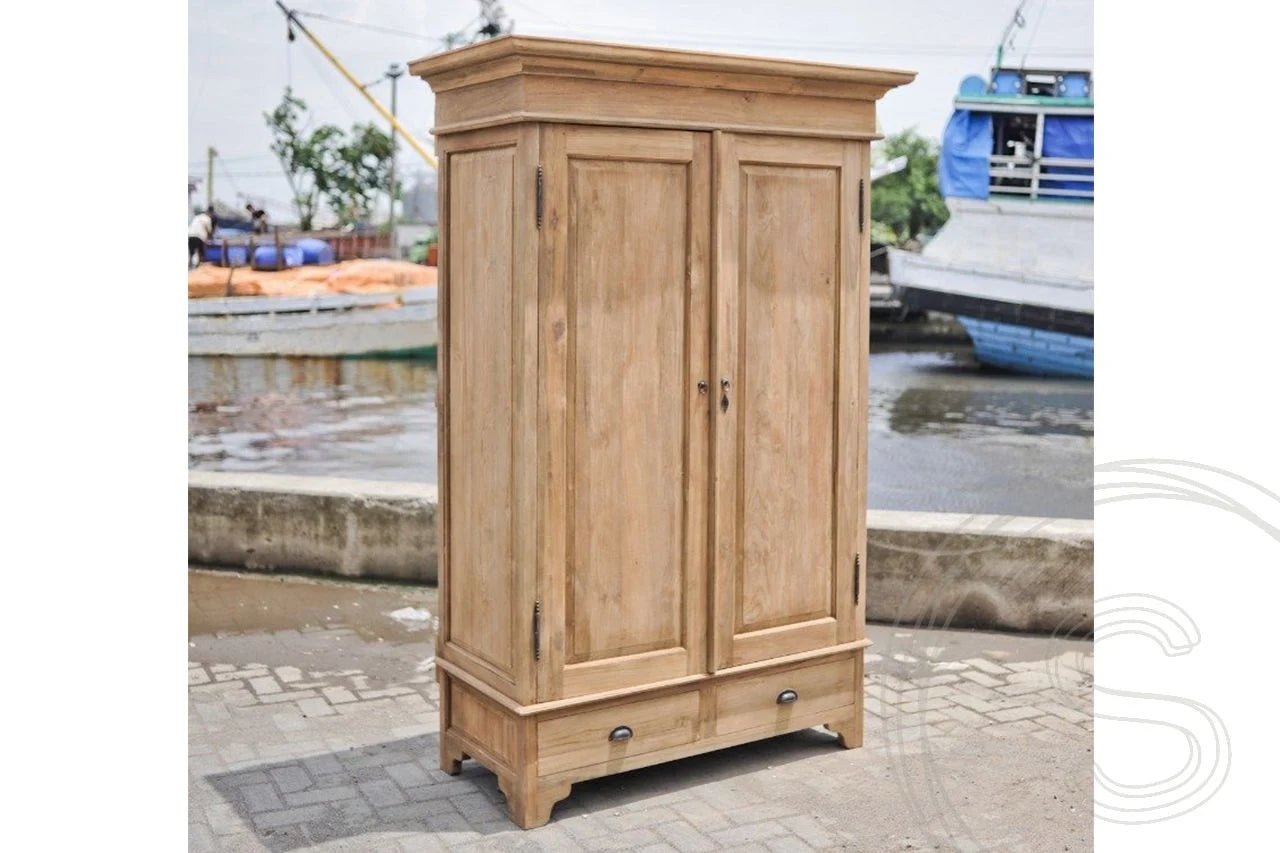 Teak kast 100cm - Souren Meubels