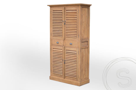 Teak schoenenkast Lombok - Souren Meubels