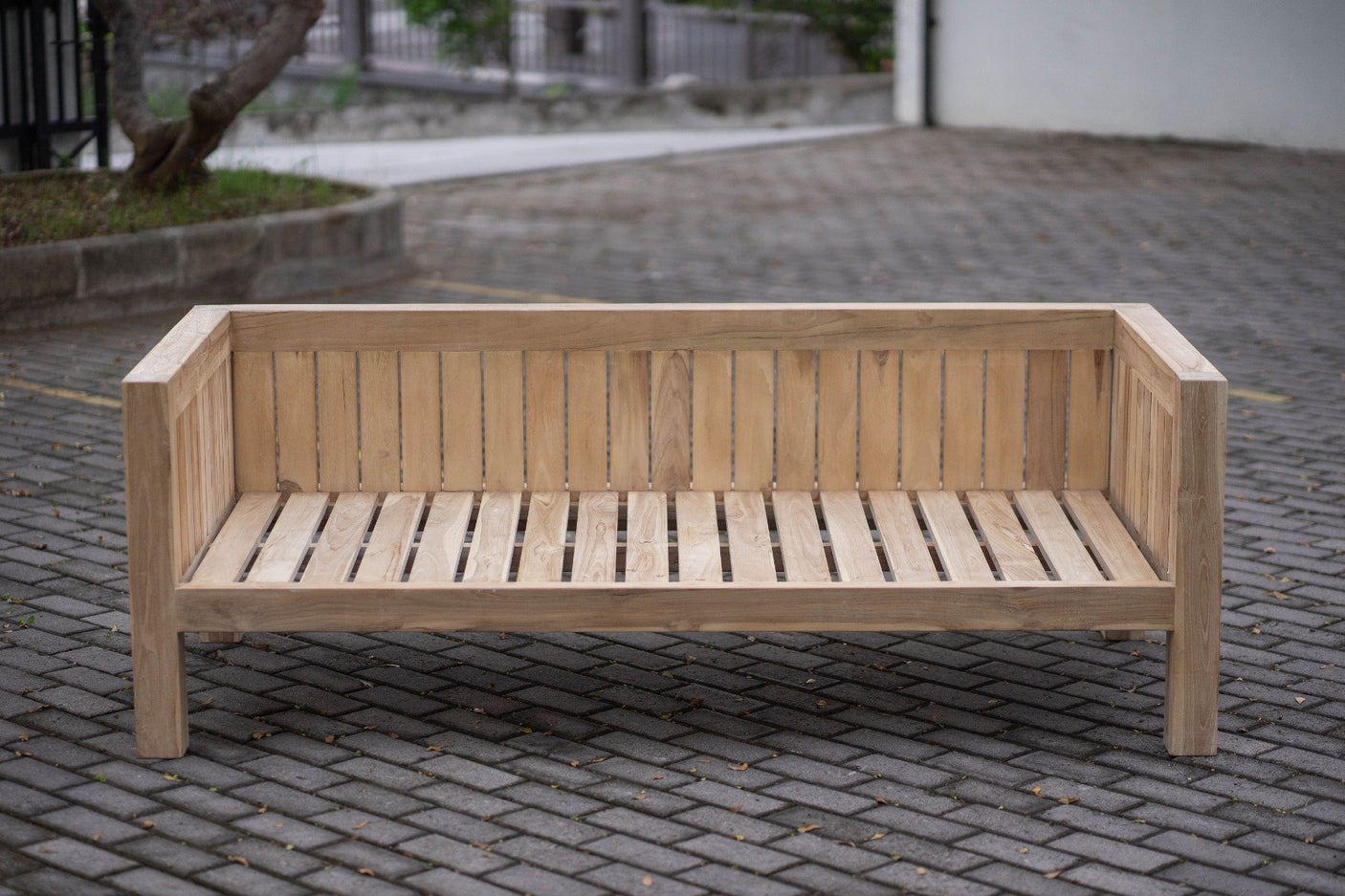 Teak Loungebank Algarve - Souren Meubels