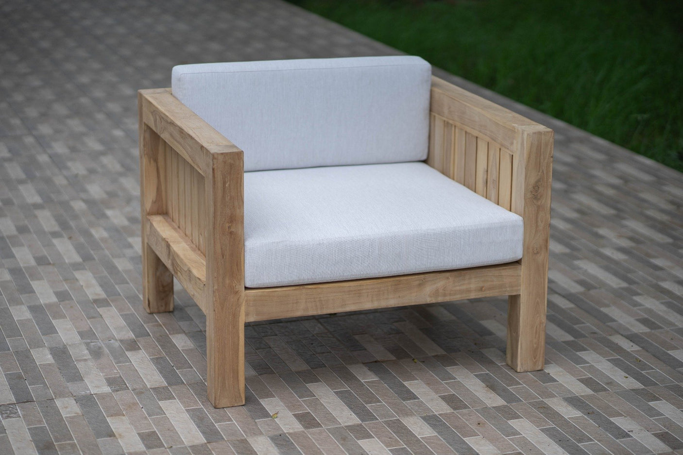 Teak Loungestoel Algarve - Souren Meubels