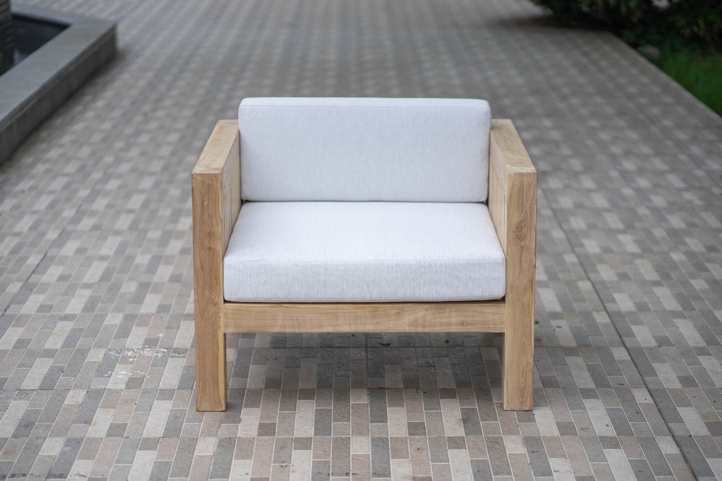 Teak Loungestoel Algarve - Souren Meubels
