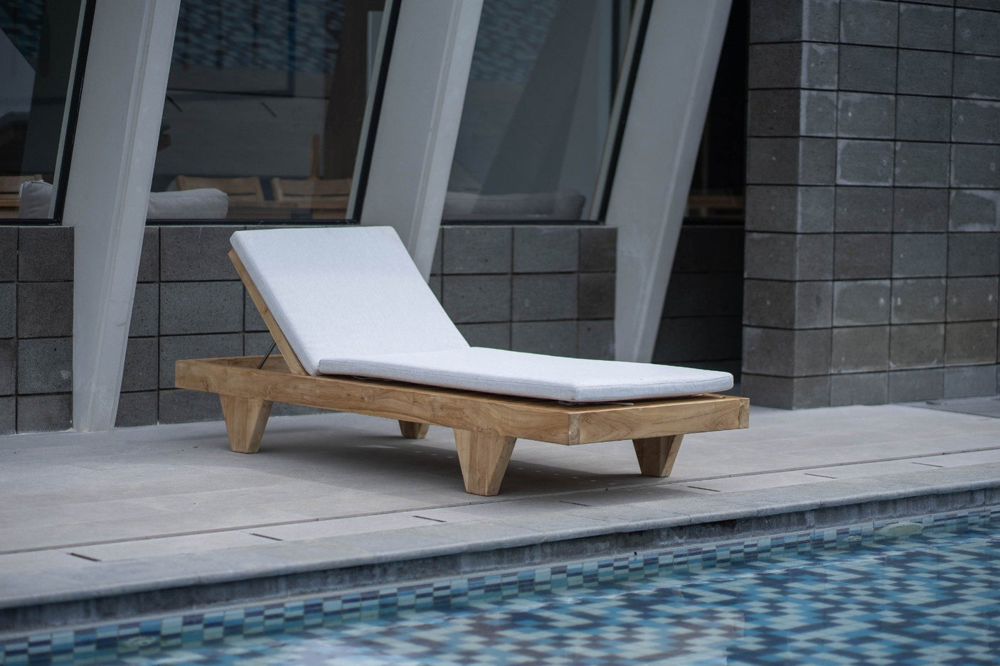 Teak Lounger Algarve - Souren Meubels