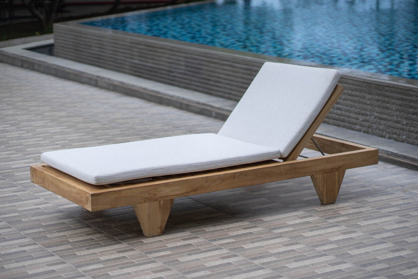 Teak Lounger Algarve - Souren Meubels