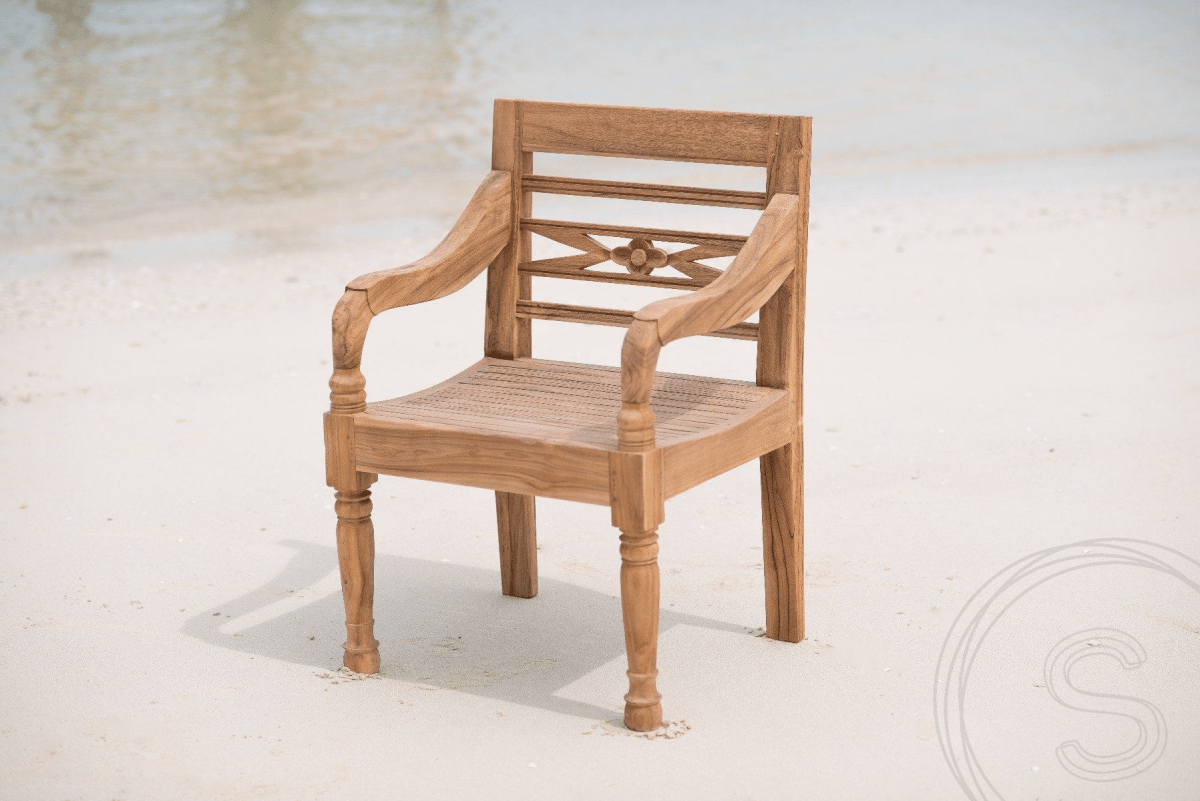 Teak tuintafel 260x100cm + 8 stationsstoelen