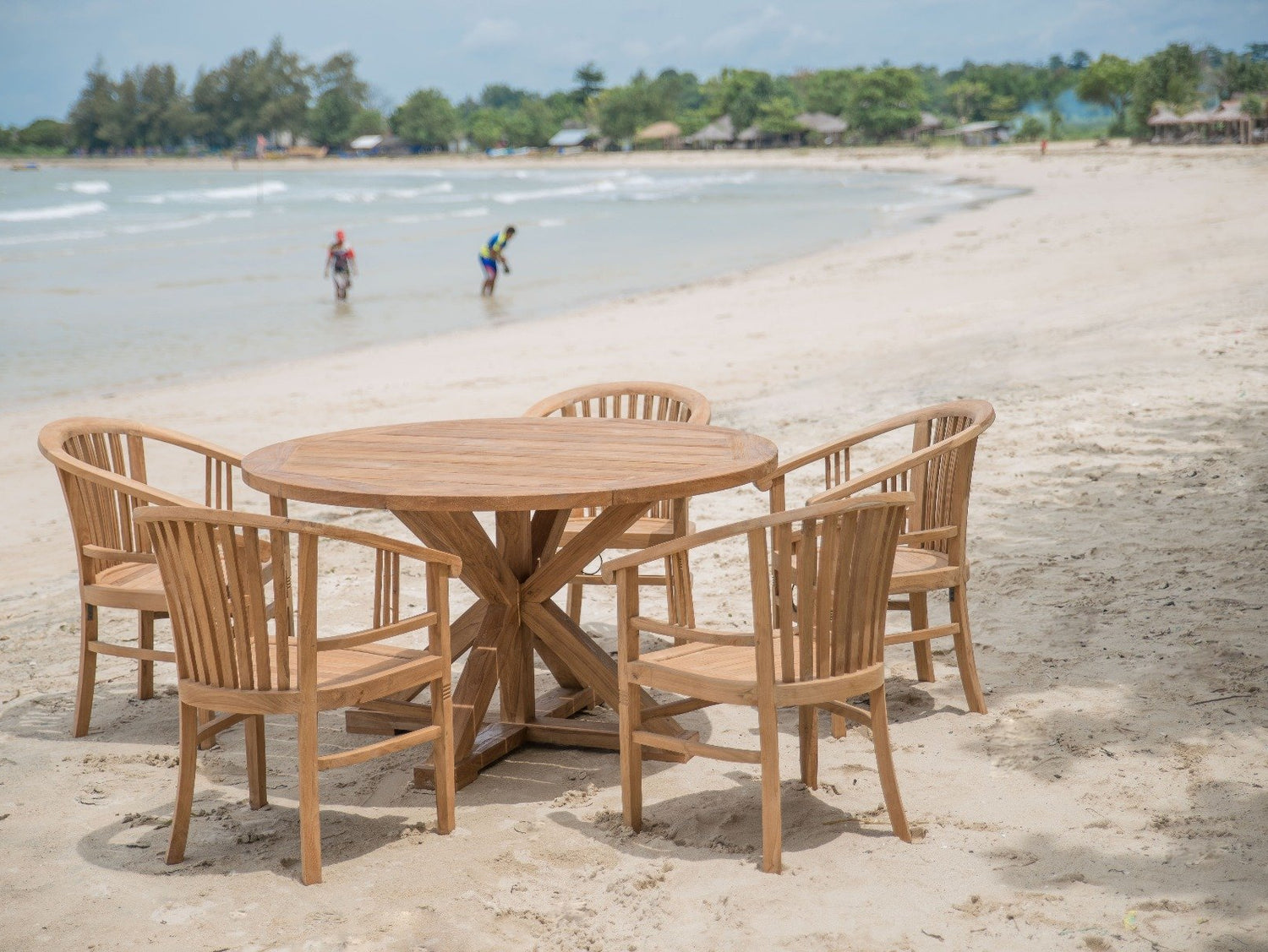 Teak tuinstoel Betawi Gelung - Souren Meubels