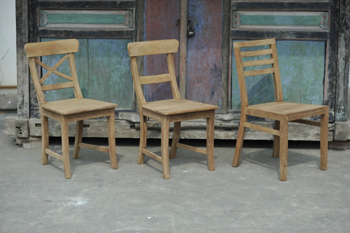 Teak stoel Mariotto - Souren Meubels