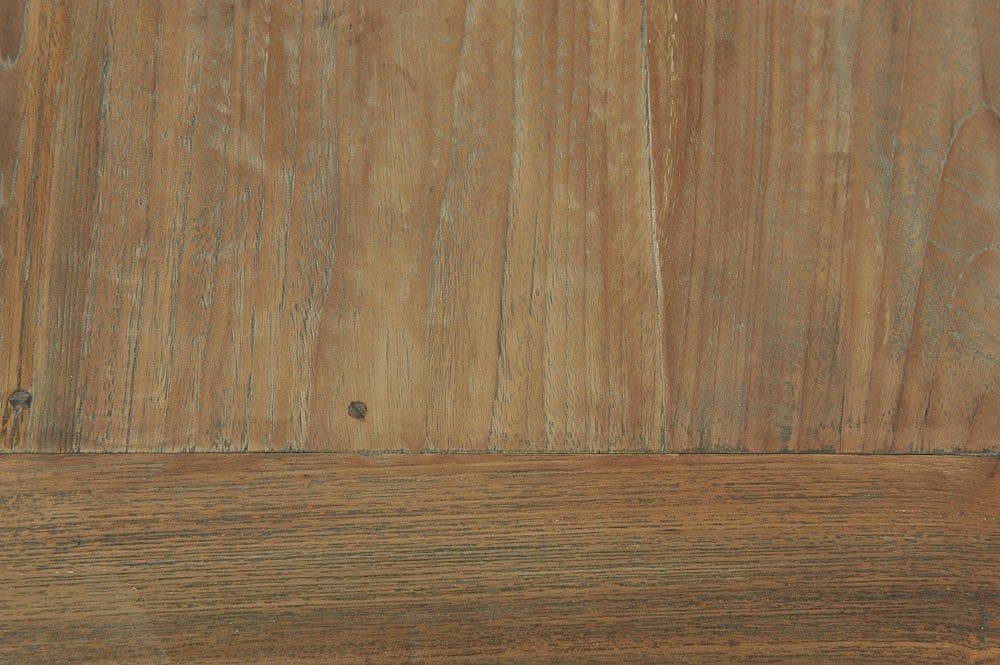 Teak tafel 90x90cm oud hout - Souren Meubels