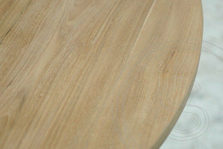 Teak tafel rond 120cm
