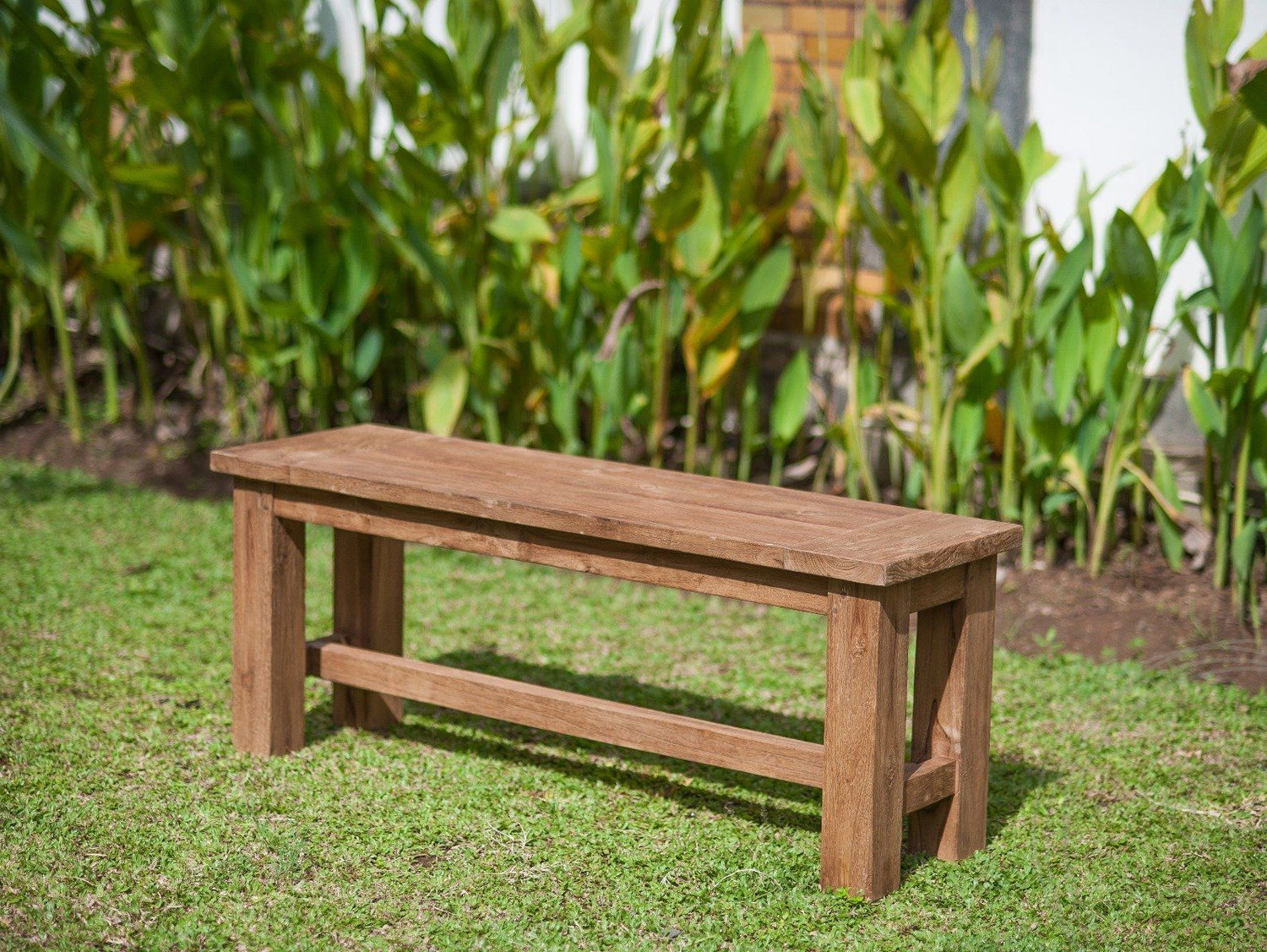 Teak tuinbank 100cm