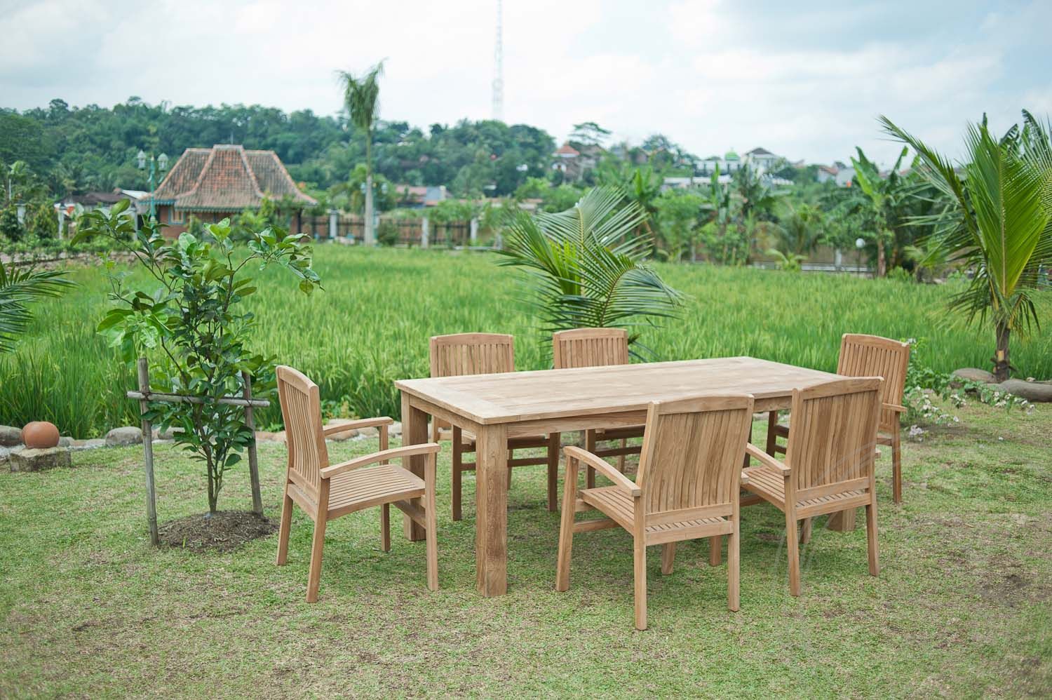 Teakhouten tuinmeubelen Frankrijk