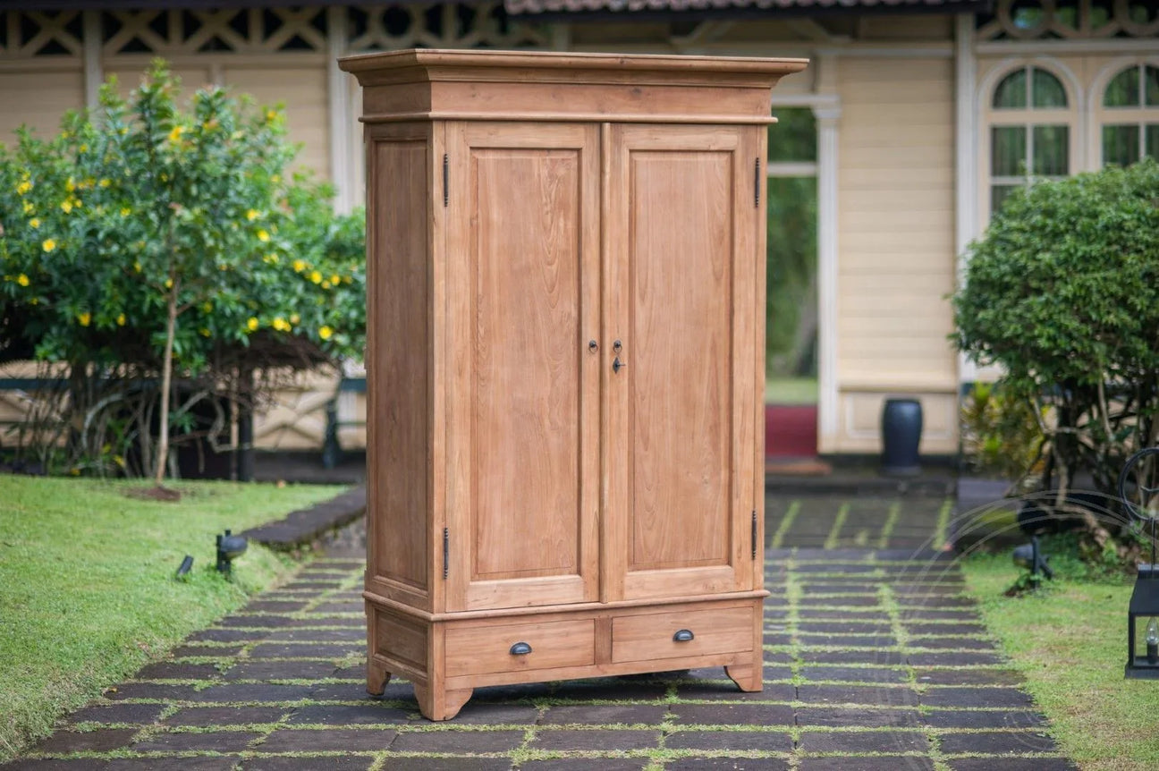 Teak kast demontabel