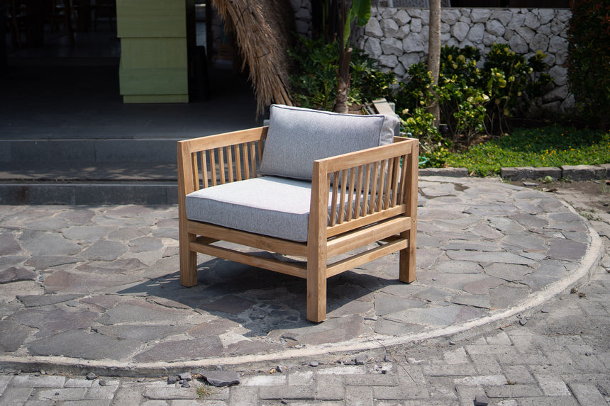 Teak Loungestoel Ibiza 84 cm