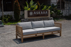 Teak Loungebank Ibiza 228 cm