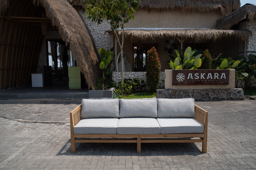 Teak Loungebank Ibiza 228 cm