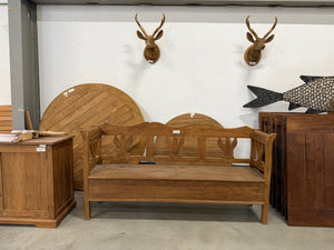 Teak klepbank - 200cm