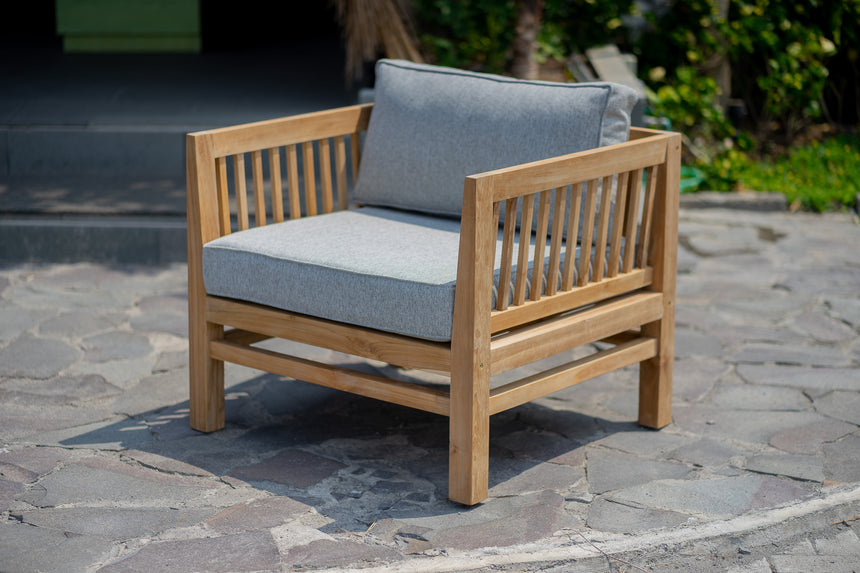 Teak Loungestoel Ibiza 84 cm