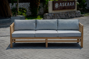 Teak Loungebank Ibiza 228 cm