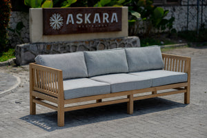 Teak Loungebank Ibiza 228 cm